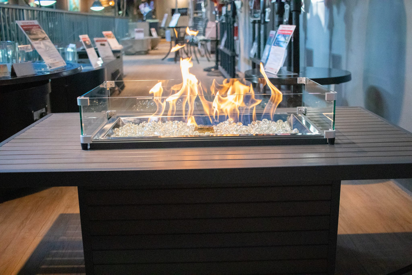 Outdoor GreatRoom Company Outdoor Living > Firepits > Gas Firepits Outdoor GreatRoom Brooks Extra Long 61" x 32"  Fire Table