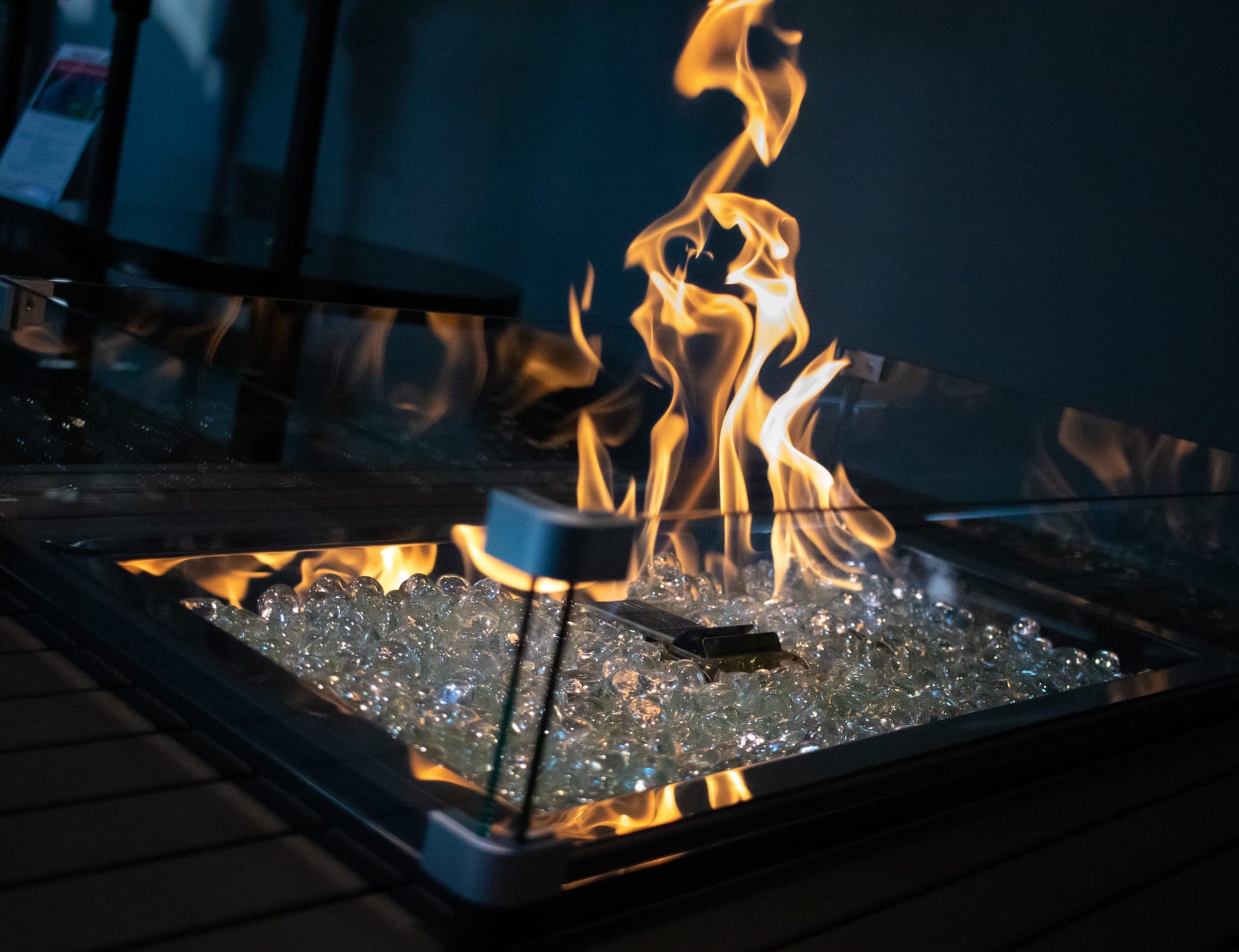 Outdoor GreatRoom Company Outdoor Living > Firepits > Gas Firepits Outdoor GreatRoom Brooks Extra Long 61" x 32"  Fire Table