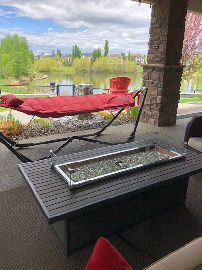 Outdoor GreatRoom Company Outdoor Living > Firepits > Gas Firepits Outdoor GreatRoom Brooks Extra Long 61" x 32"  Fire Table