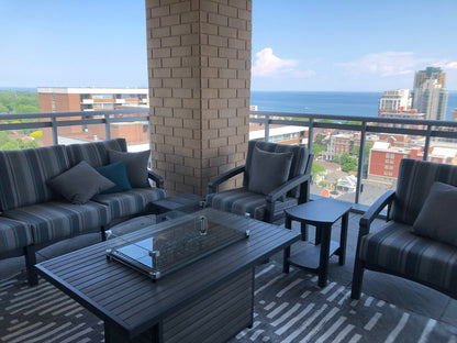Outdoor GreatRoom Company Outdoor Living > Firepits > Gas Firepits Outdoor GreatRoom Brooks Rectangular 50" x 31" Fire Table