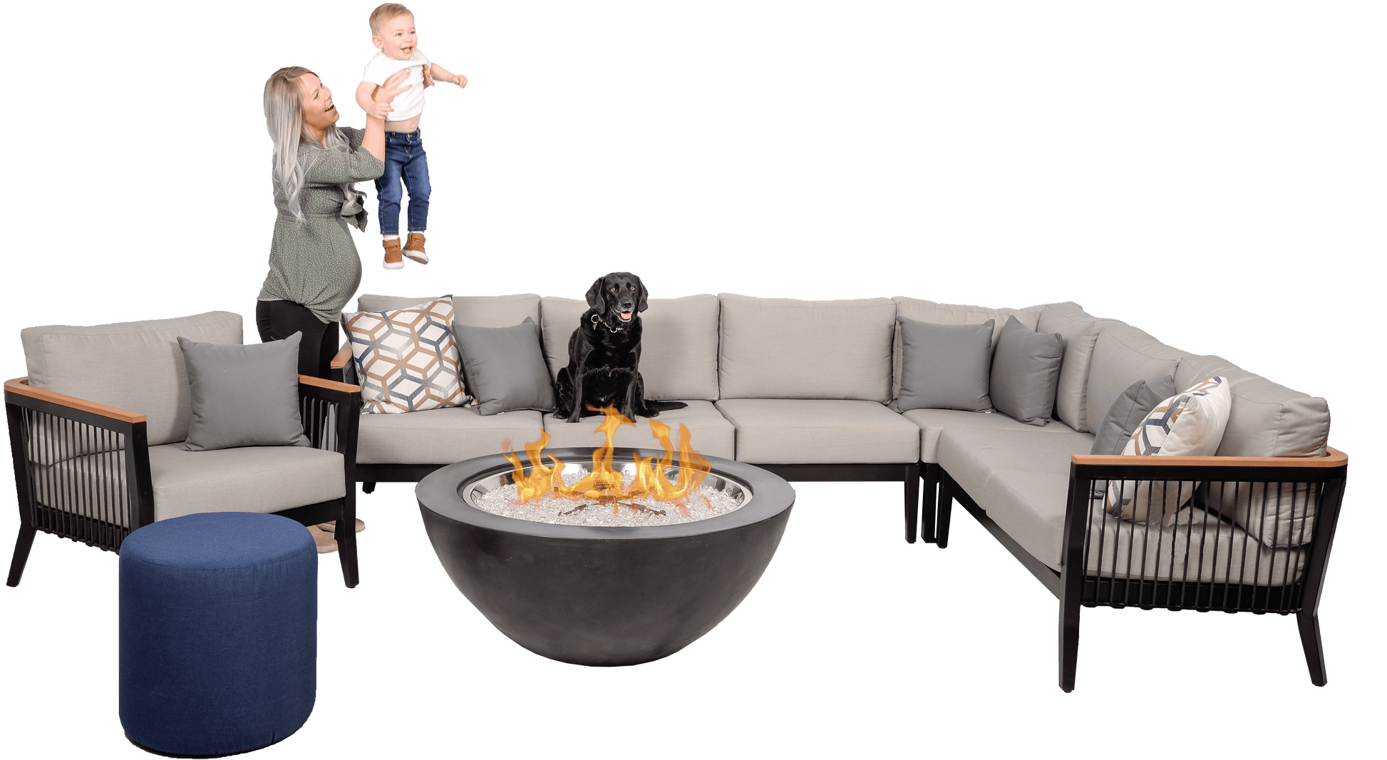 Outdoor GreatRoom Company Outdoor Living > Firepits > Gas Firepits Outdoor GreatRoom Cove 30" Fire Bowl
