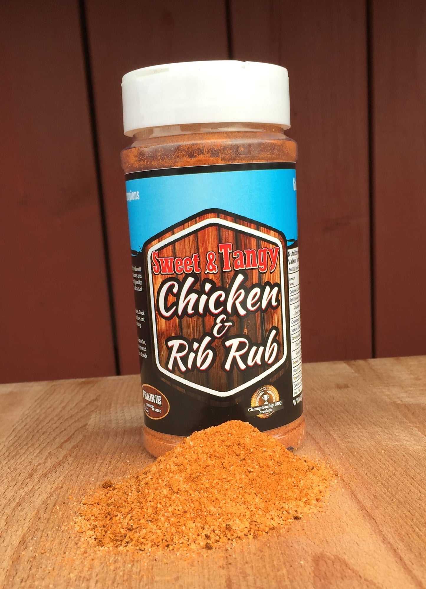 Prairie Smoke & Spice Edibles > Seasoning > Rub Prairie Smoke & Spice Sweet and Tangy Chicken and Rib Rub
