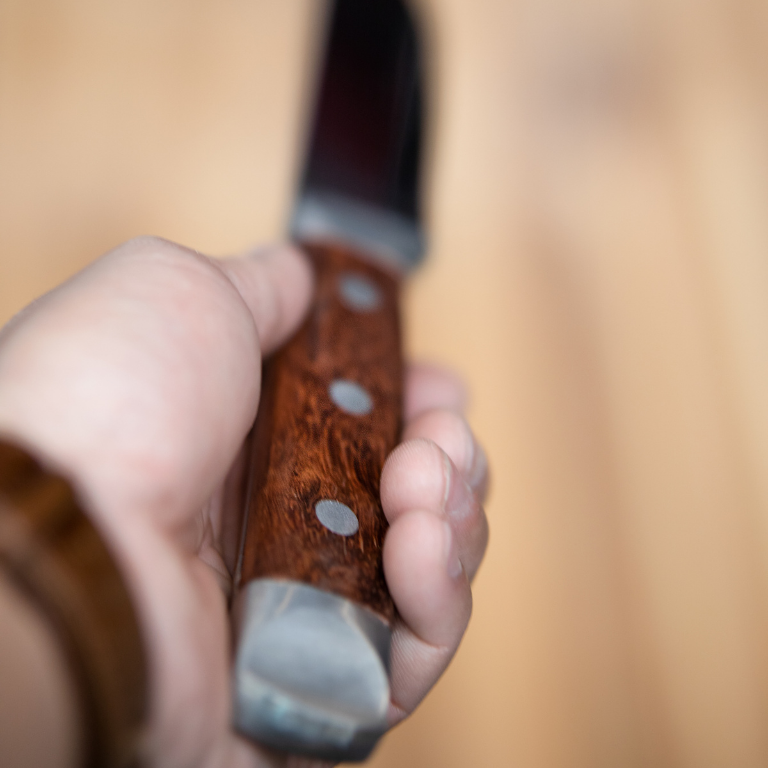 Brander Steak Knife with Rosewood Handle