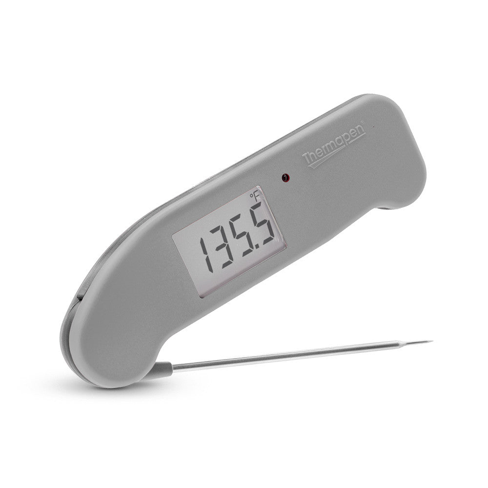 Grey Thermapen ONE by ThermoWorks - Digital Instant Read Meat Thermometer