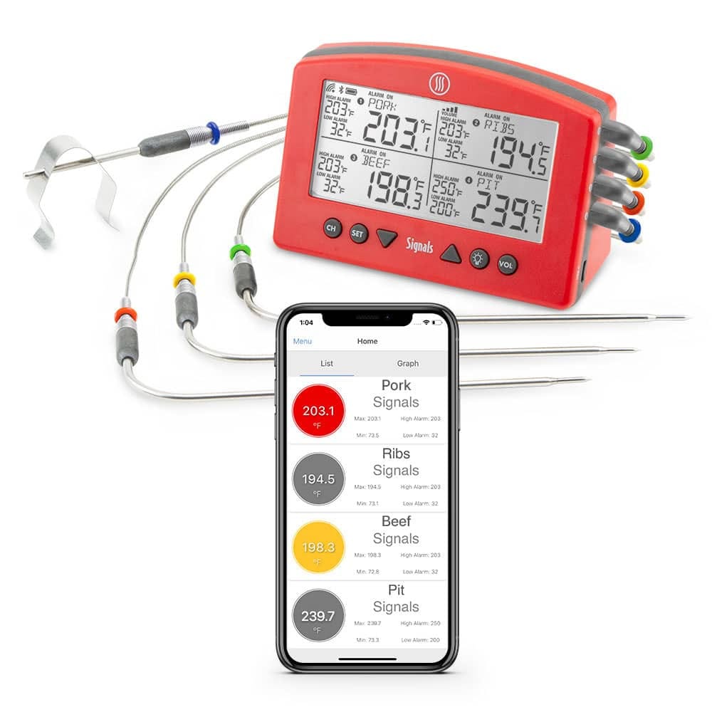 Thermoworks Barbecue Accessories > Thermometers > Digital > Remote Thermoworks Signals