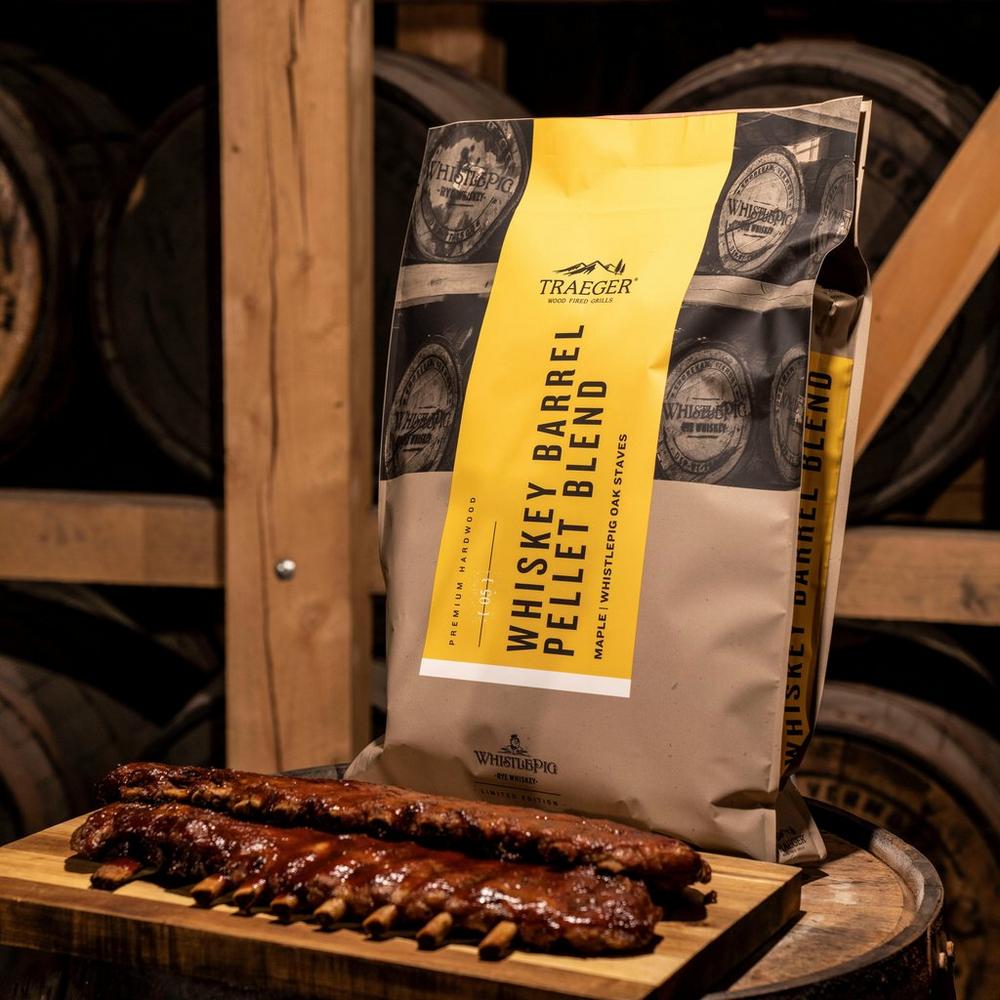 TRAEGER X WHISTLEPIG WHISKEY BARREL PELLETS in Calgary at Barbecues Galore