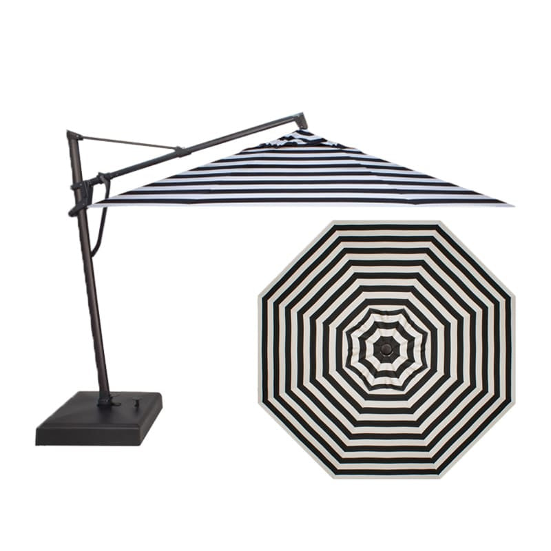 island umbrella victoria 13 ft octagonal cantilever patio umbrella Treasure Garden AKZ13