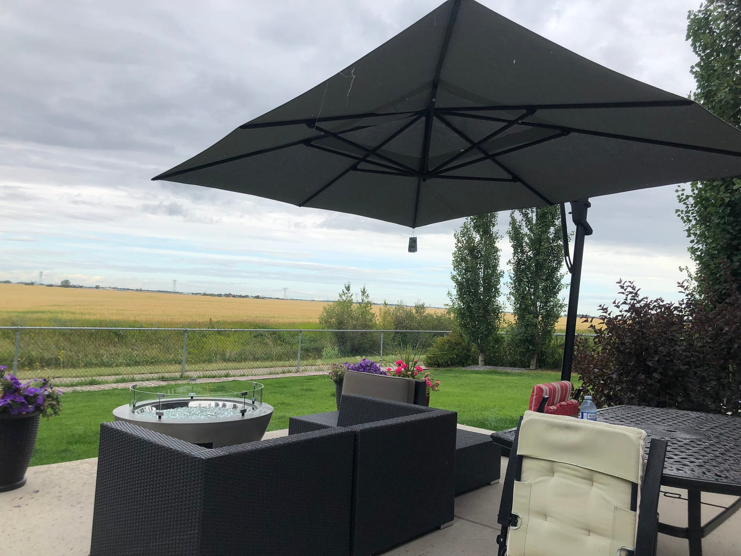 Treasure Garden Outdoor Living > Patio Furniture > Umbrellas > Cantilever TREASURE GARDEN AKZPRT PLUS CANTILEVER - RECTANGLE SERIES - 10 FT X 13 FT