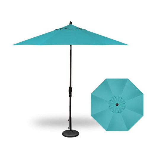 Treasure Garden Outdoor Living > Patio Furniture > Umbrellas > Market Treasure Garden UM8109 Auto Tilt Market Umbrella - Aqua (4816) - 9 FT