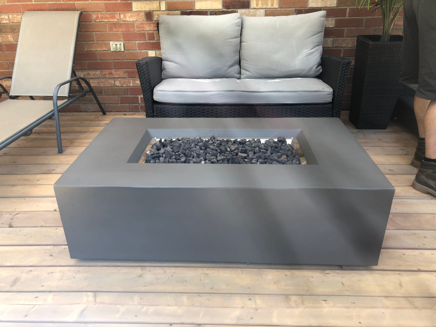 Napoleon Uptown Patio Flame Fire Table