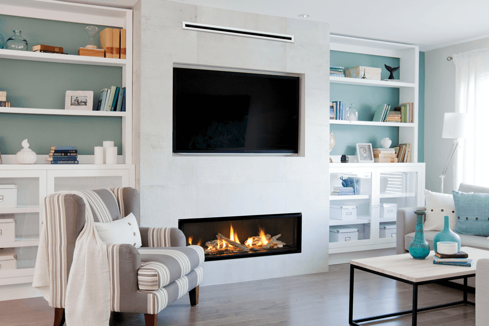 Valor Fireplaces > Gas Fireplaces > Direct Vent > Fireplace > Linear Valor L2 Linear Gas Fireplace