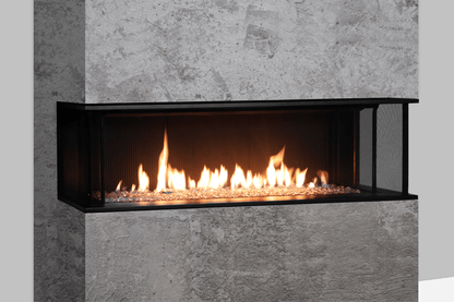Valor Fireplaces > Gas Fireplaces > Direct Vent > Fireplace > Linear Valor LX2 3-Sided Gas Fireplace