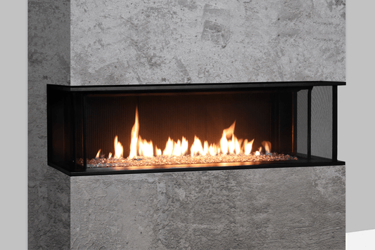 Valor Fireplaces > Gas Fireplaces > Direct Vent > Fireplace > Linear Valor LX2 3-Sided Gas Fireplace