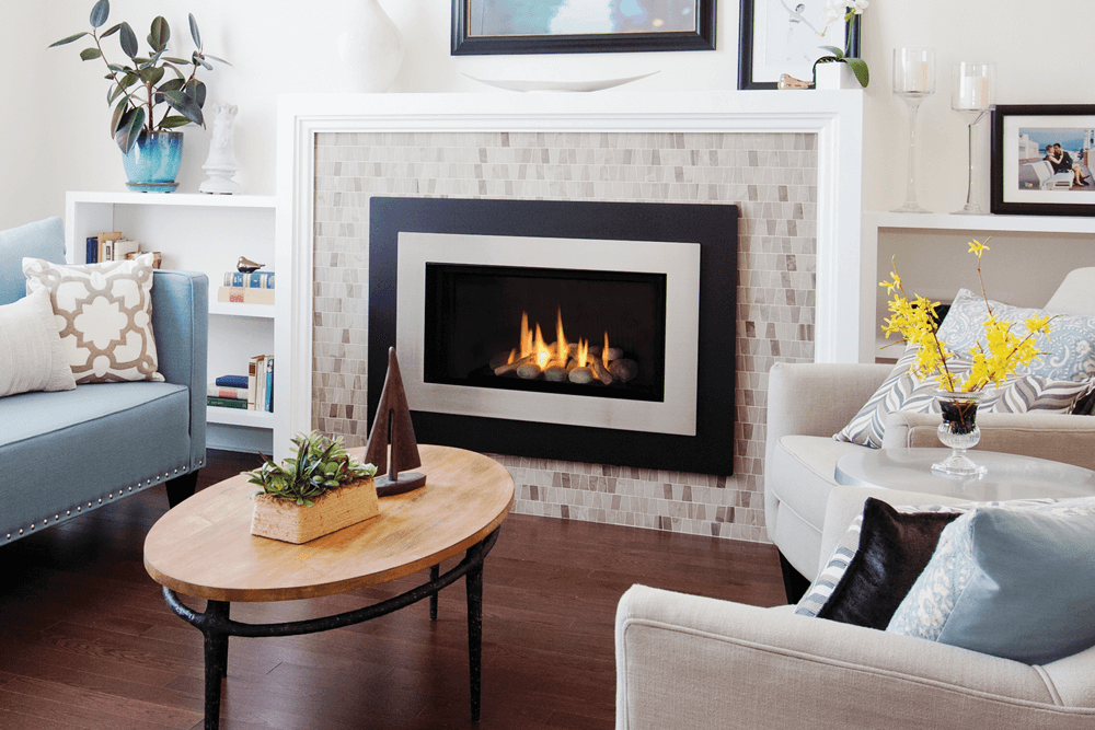 Valor Fireplaces > Gas Fireplaces > Direct Vent > Fireplace Valor H4 Series Gas Fireplace