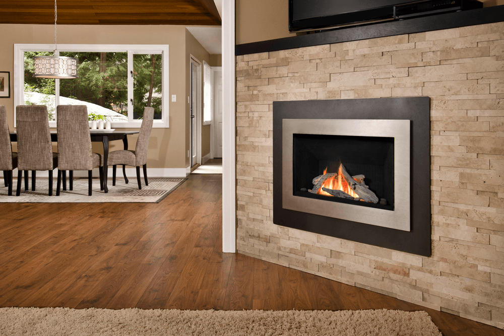 Valor Fireplaces > Gas Fireplaces > Direct Vent > Fireplace Valor H4 Series Gas Fireplace