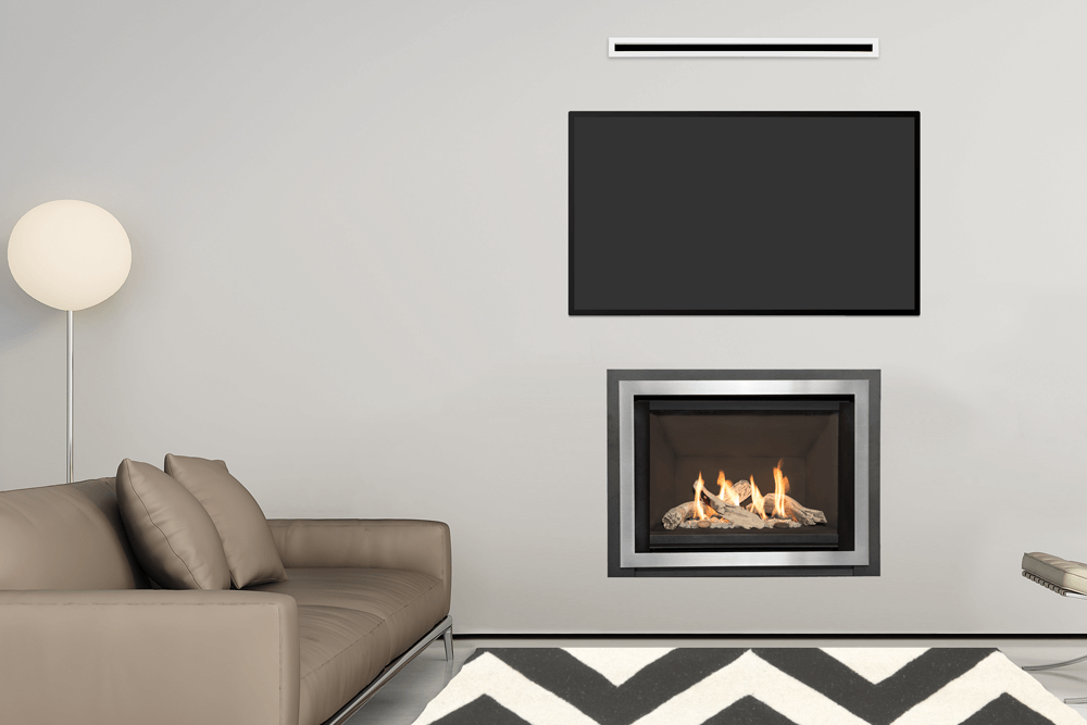 Valor Fireplaces > Gas Fireplaces > Direct Vent > Fireplace Valor H5 Series Gas Fireplace