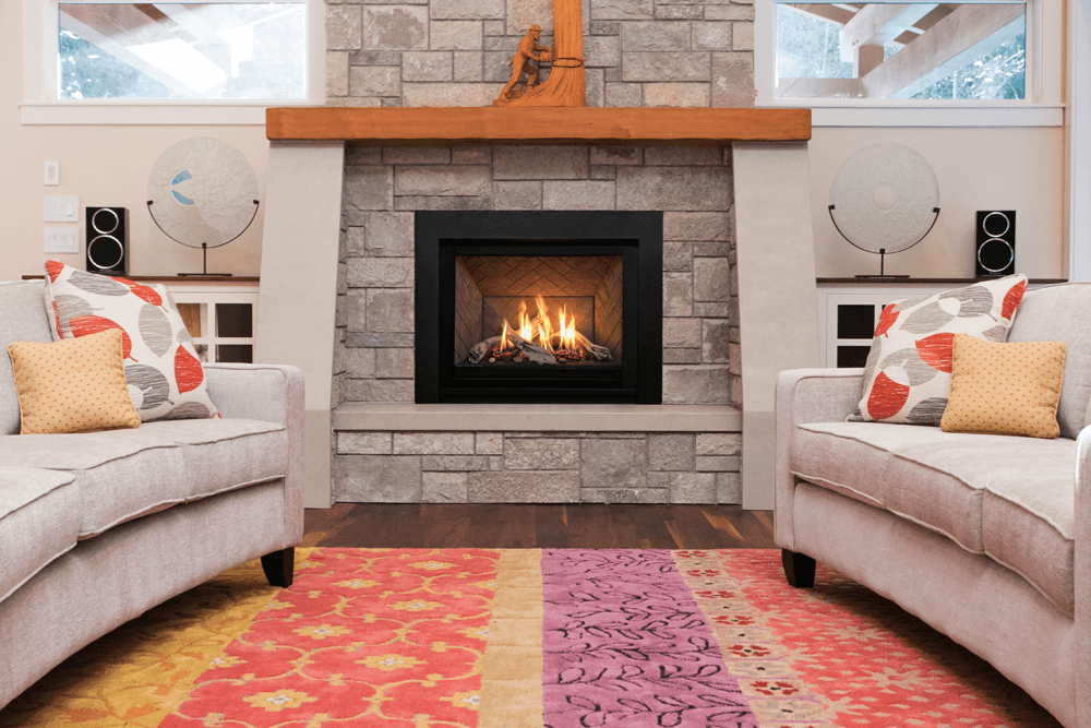 Valor Fireplaces > Gas Fireplaces > Direct Vent > Fireplace Valor H5 Series Gas Fireplace