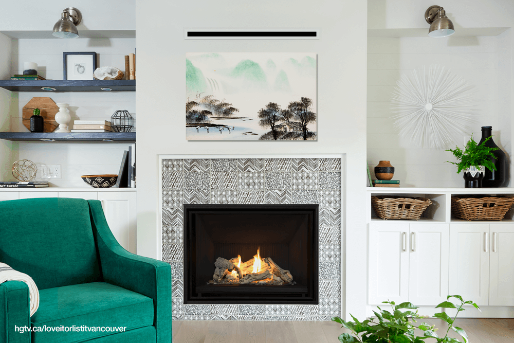 Valor Fireplaces > Gas Fireplaces > Direct Vent > Fireplace Valor H6 Series Gas Fireplace