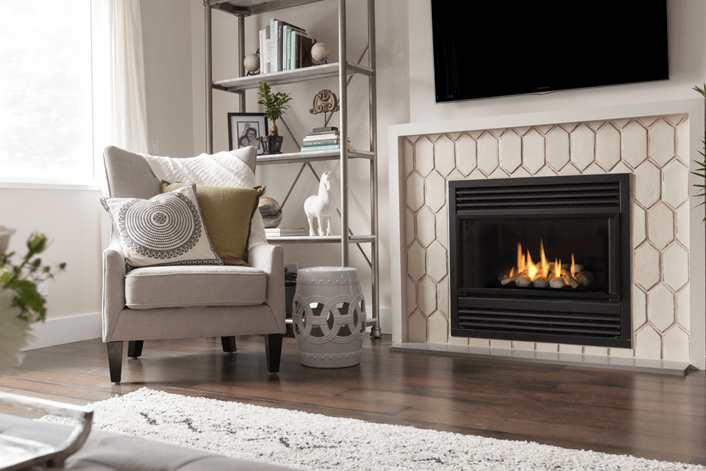 Valor Fireplaces > Gas Fireplaces > Direct Vent > Fireplace Valor Horizon Series Gas Fireplace