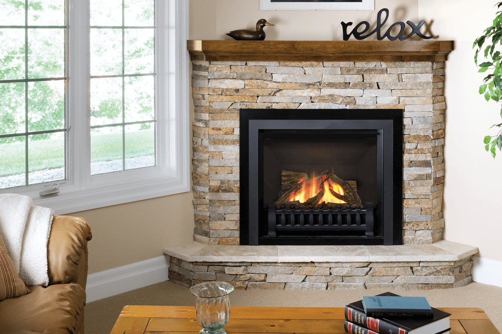Valor Fireplaces > Gas Fireplaces > Direct Vent > Fireplace Valor Horizon Series Gas Fireplace