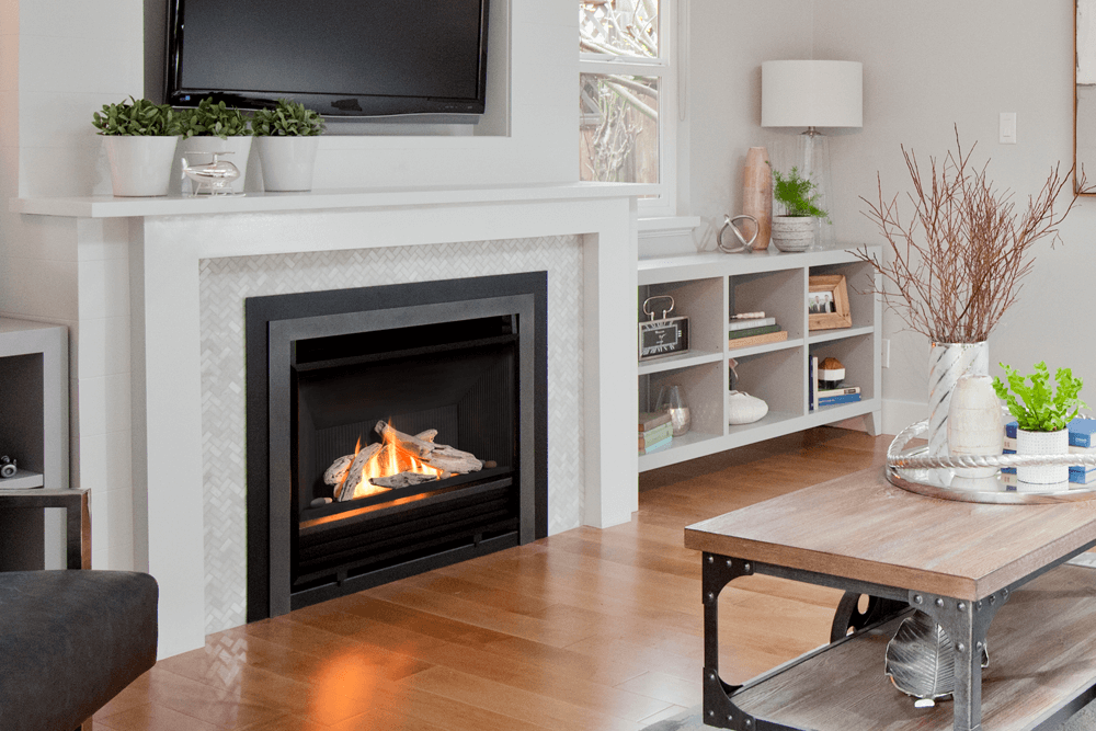 Valor Fireplaces > Gas Fireplaces > Direct Vent > Fireplace Valor Horizon Series Gas Fireplace