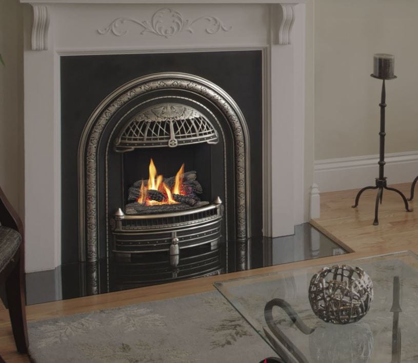 Valor Fireplaces > Gas Fireplaces > Direct Vent > Fireplace Valor Portrait Series - Zero-Clearance Gas Fireplace