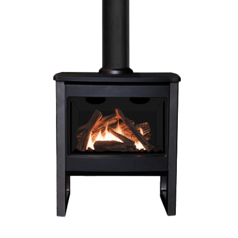 Valor Fireplaces > Gas Fireplaces > Direct Vent > Freestanding Valor Madrona Modern Freestanding Gas Fireplace