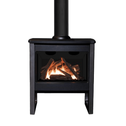 Valor Fireplaces > Gas Fireplaces > Direct Vent > Freestanding Valor Madrona Modern Freestanding Gas Fireplace