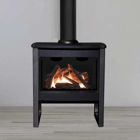 Valor Fireplaces > Gas Fireplaces > Direct Vent > Freestanding Valor Madrona Modern Freestanding Gas Fireplace