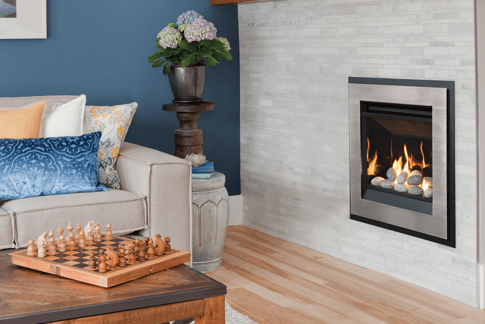 Valor Fireplaces > Gas Fireplaces > Direct Vent > Insert Valor Portrait Series Gas Insert Fireplace