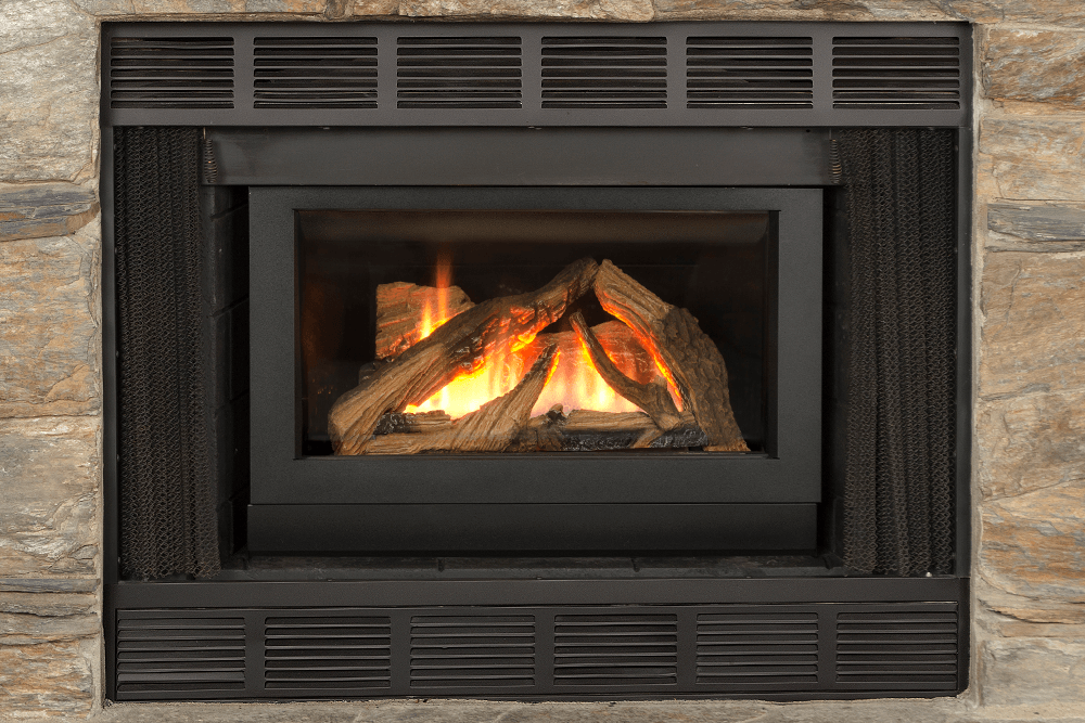 Valor Fireplaces > Gas Fireplaces > Direct Vent > Insert Valor RetroFire Gas Insert Fireplace