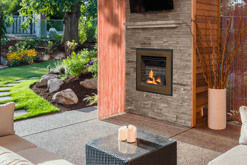 Valor Fireplaces > Gas Fireplaces > Direct Vent > Outdoor Valor Outdoor Gas Fireplaces