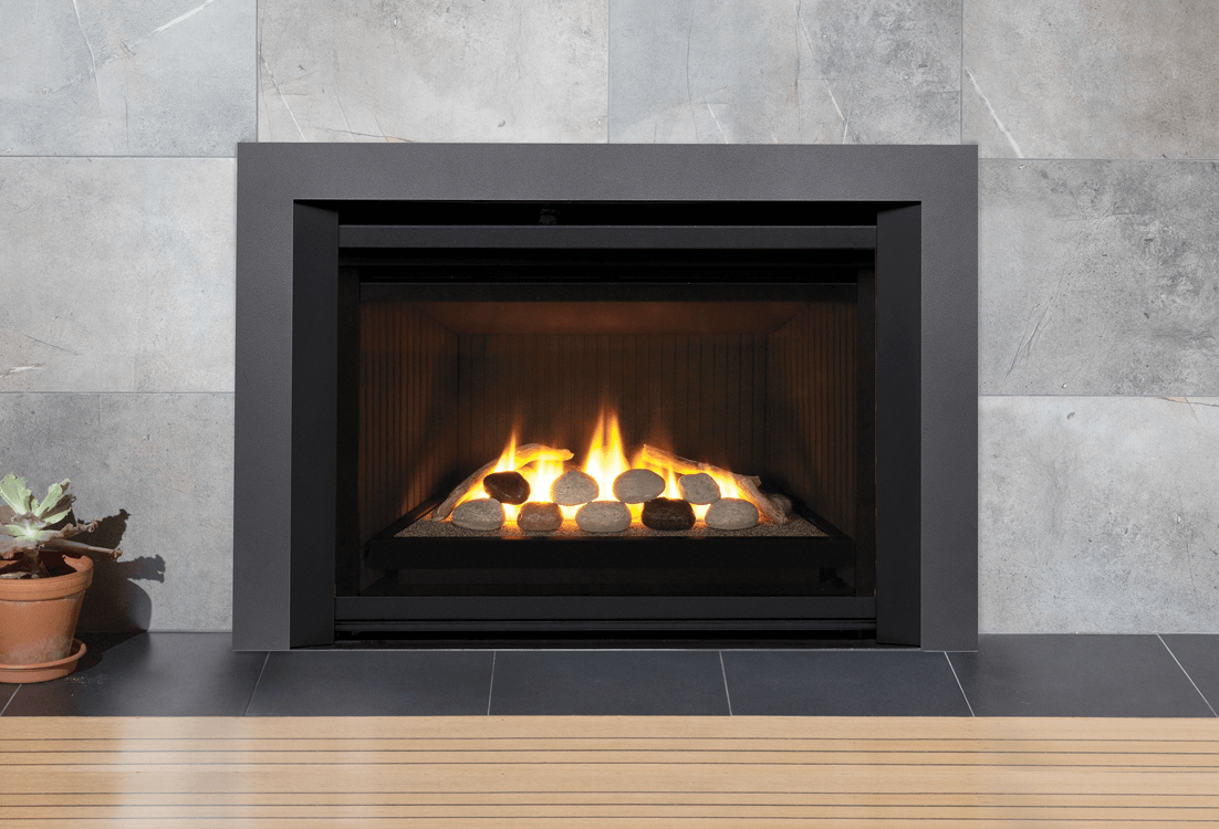 Natural Gas Fireplace by Canadian Company Valor in Calgary