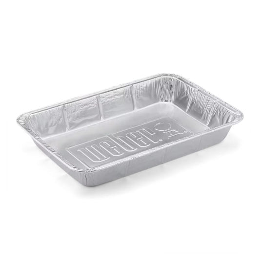 Weber Barbecue Accessories > Cleanup & Maintenance > Grease Tray & Liners Weber Large Aluminum Drip Pans