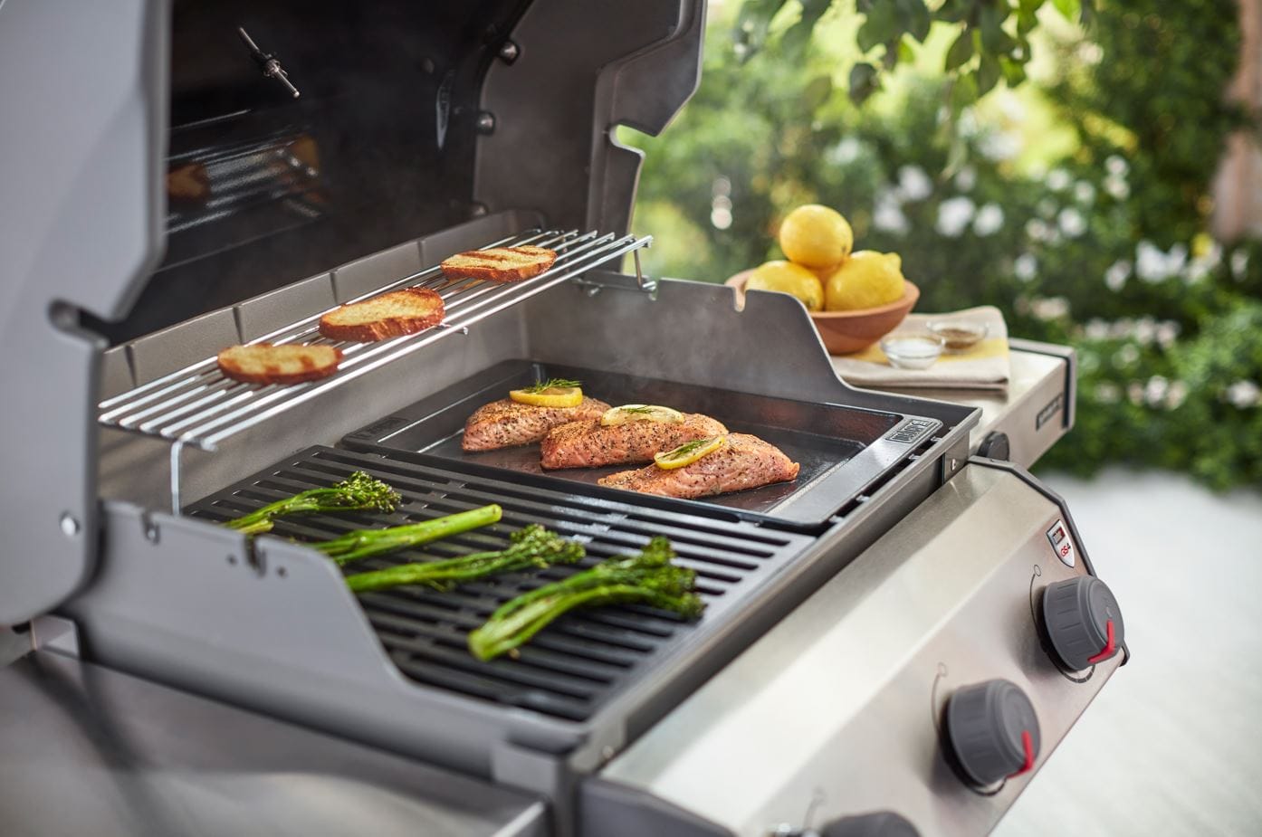 Weber Barbecue Accessories > Tools and Gadgets > Grill Toppers > Griddles Weber Cast Iron Griddle for Spirit Series - 12in x 17in
