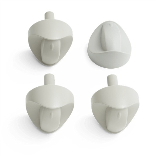 Weber Knobs and Handles Weber 67677 Knobs - Genesis Silver Silver/Gold C