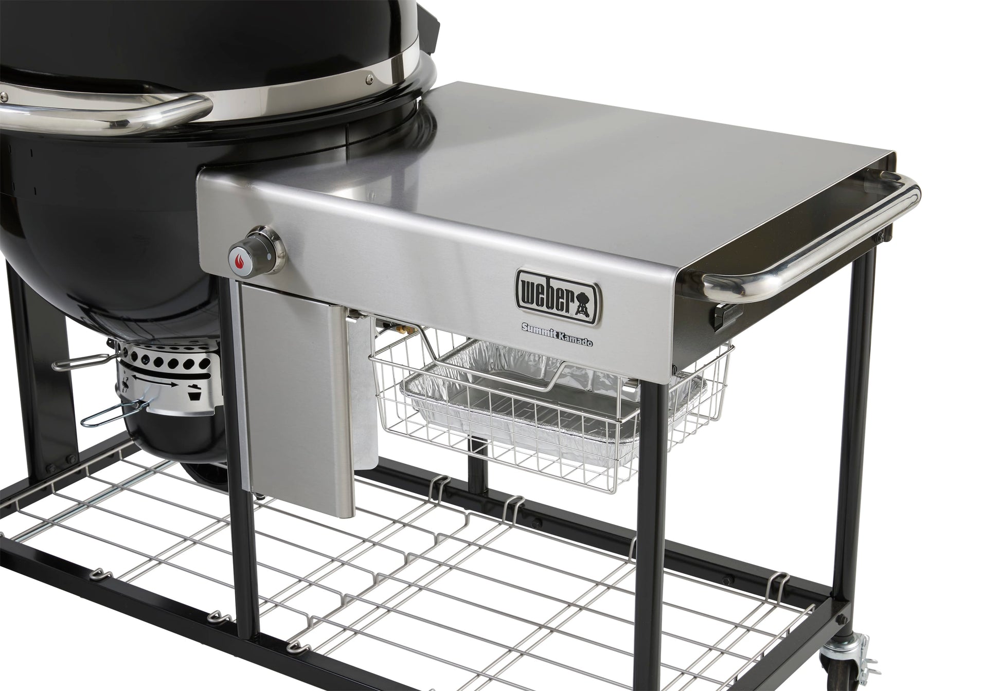 Weber Outdoor Cooking > Charcoal Grills Weber Summit Kamado S6 Charcoal Grill Center