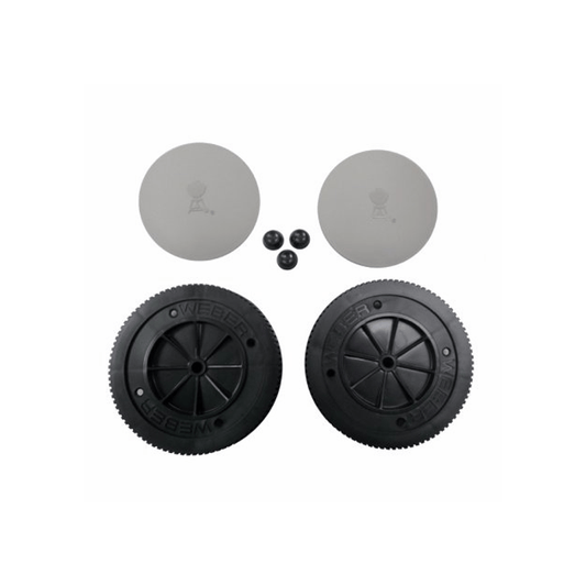 Weber Wheels and Castors Weber 60031 6 Inch   Wheel with insert (set of 2)