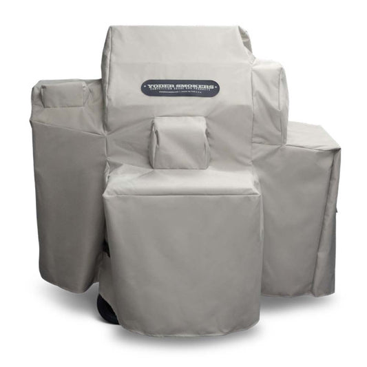 Yoder Barbecue Accessories > Covers & Mats > Covers Yoder Smokers YS480S Standard Cart Custom Grill Cover - 90495