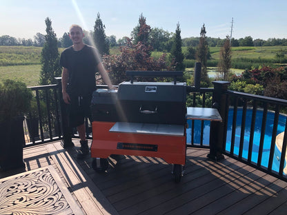 Yoder Outdoor Cooking > Smokers > Pellet Grills Yoder Smokers YS640S Competition Pellet Grill and Cart