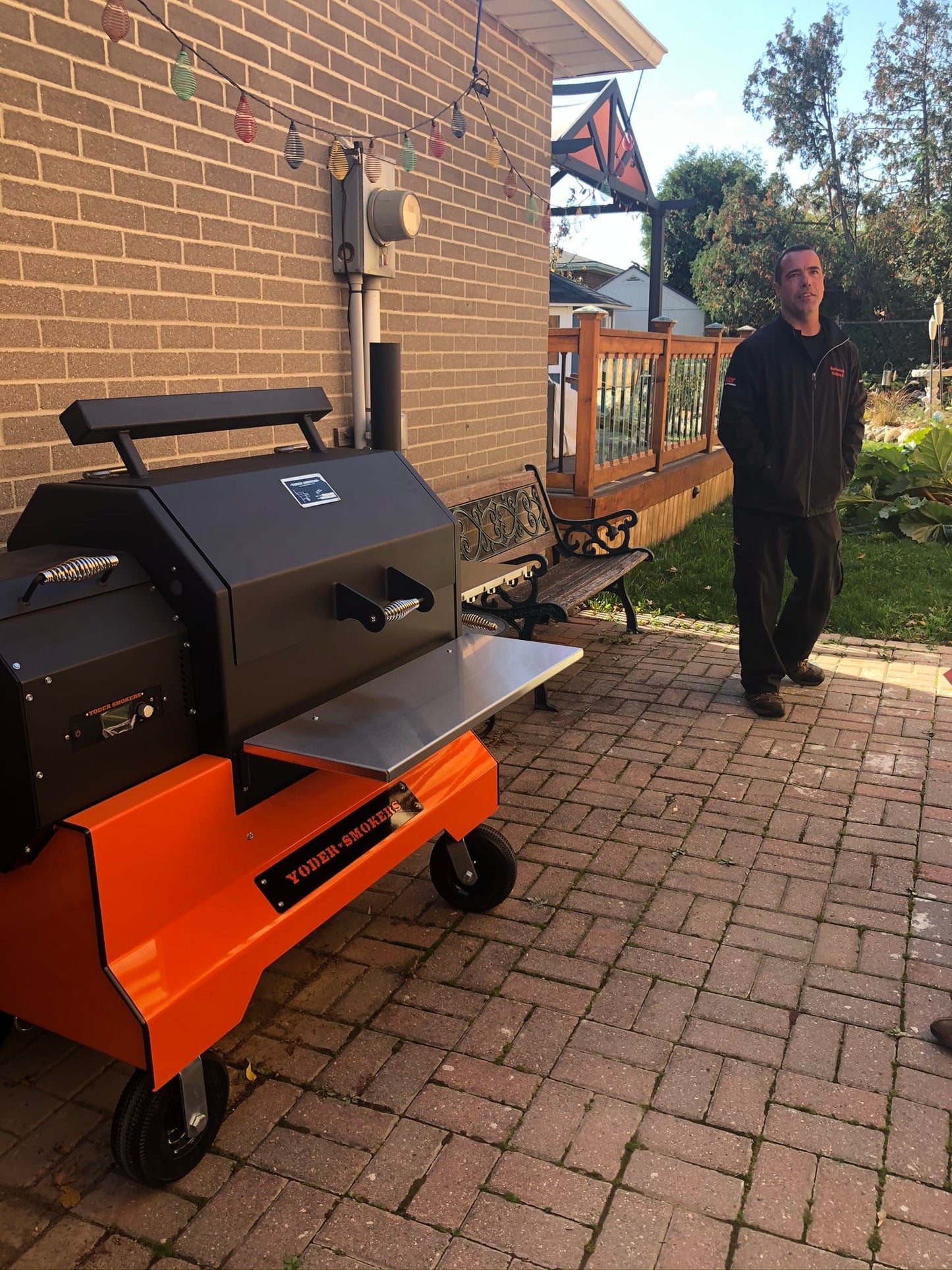 Yoder Outdoor Cooking > Smokers > Pellet Grills Yoder Smokers YS640S Competition Pellet Grill and Cart