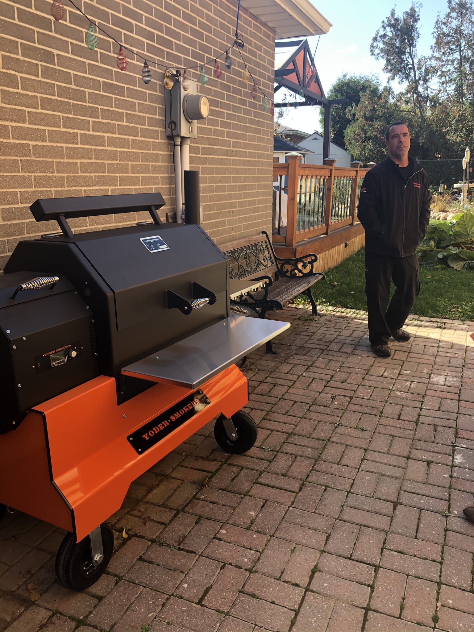 Yoder Outdoor Cooking > Smokers > Pellet Grills Yoder Smokers YS640S Competition Pellet Grill and Cart
