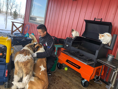 Yoder Outdoor Cooking > Smokers > Pellet Grills Yoder Smokers YS640S Competition Pellet Grill and Cart