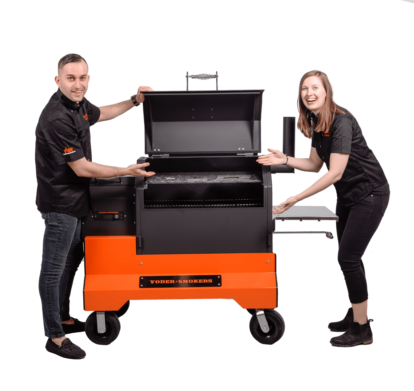 Yoder Outdoor Cooking > Smokers > Pellet Grills Yoder Smokers YS640S Competition Pellet Grill and Cart