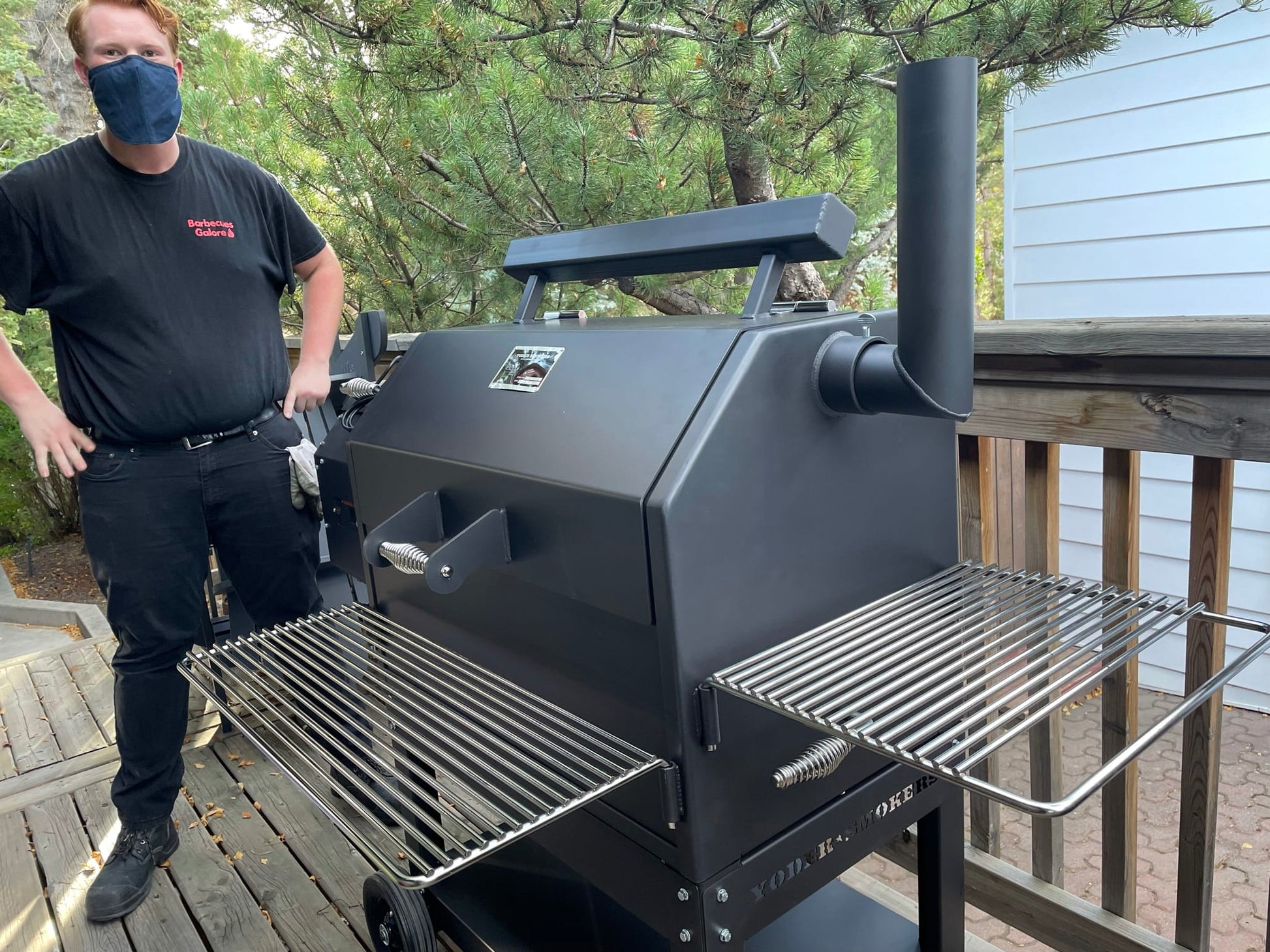 Yoder Outdoor Cooking > Smokers > Pellet Grills Yoder Smokers YS640S Standard Pellet Grill